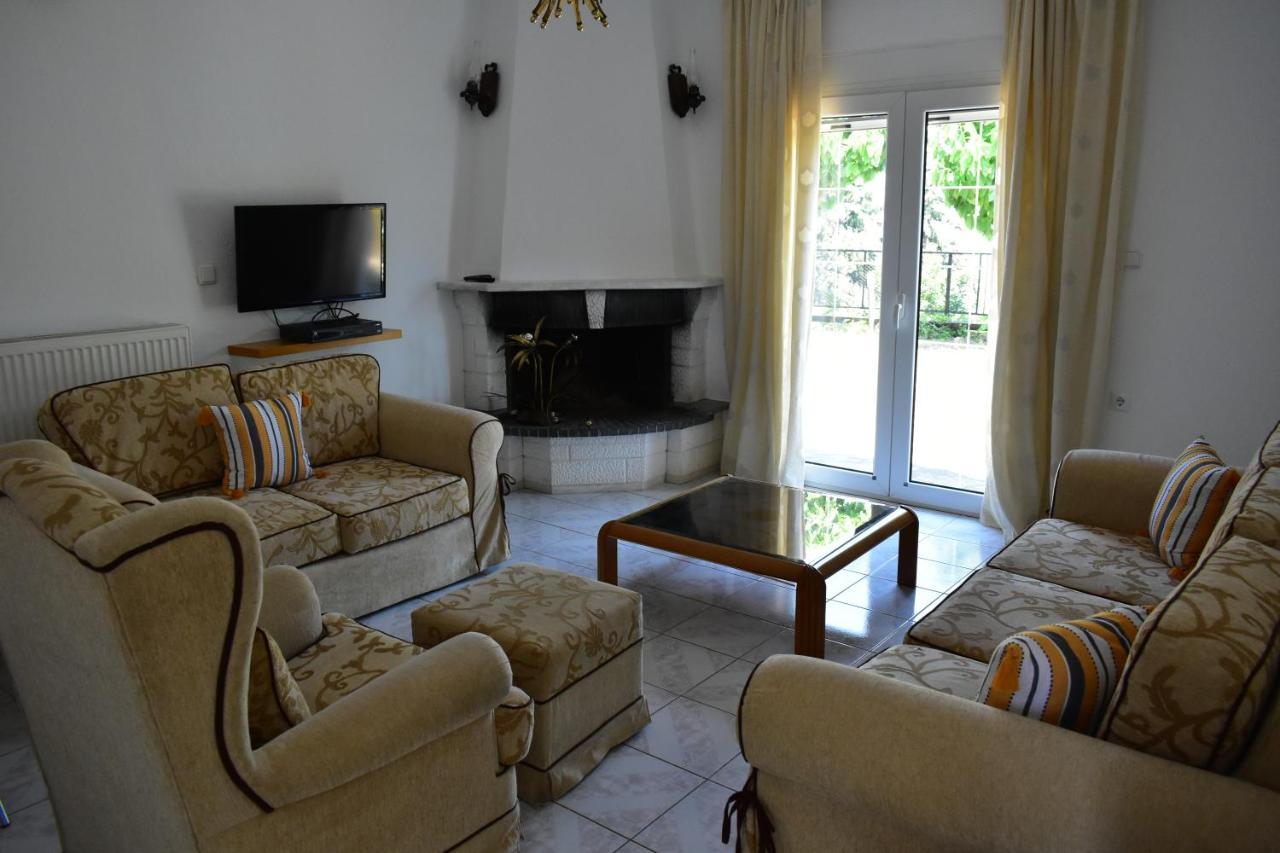White Clam Vintage House With Sea View & Garden Makrygialos Exterior foto